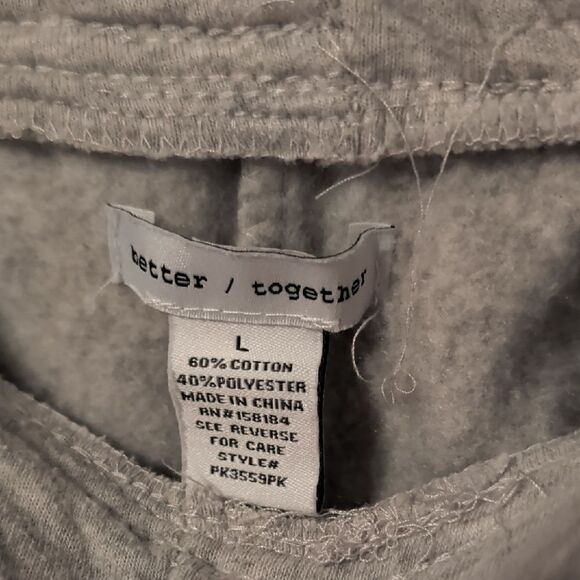 Women's Gray Wide Leg Pants - Picture 4 of 7